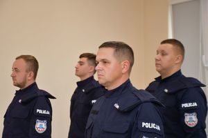 Ślubowanie 7 funkcjonariuszy Komendy Miejskiej Policji w Tarnobrzegu