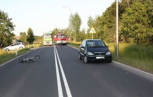 Zdjęcie miejsca wypadku - obwodnica Tarnobrzega