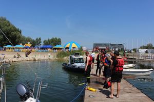 Piknik na Jeziorem Tarnobrzeskim Kręci mnie bezpieczeństwo nad wodą.