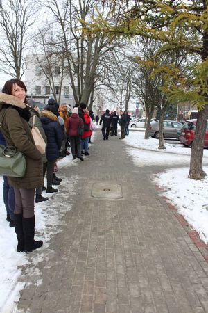 Ćwiczenia przeciwpożarowe w budynku KMP w Tarnobrzegu przy ul. 1 maja 2.