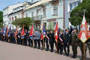 Święto uchwalenia Konstytucji 3 Maja z udziałem policjantów