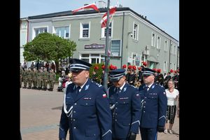 Święto uchwalenia Konstytucji 3 Maja z udziałem policjantów