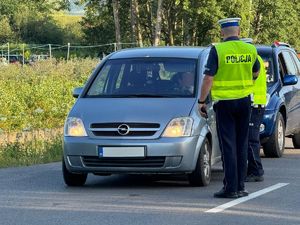 Działania prewencyjne policjantów ruchu drogowego &quot;Trzeźwy poranek&quot;. Akcja prowadzona na terenie Tarnobrzega i Gorzyc.