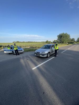 Działania prewencyjne policjantów ruchu drogowego &quot;Trzeźwy poranek&quot;. Akcja prowadzona na terenie Tarnobrzega i Gorzyc.