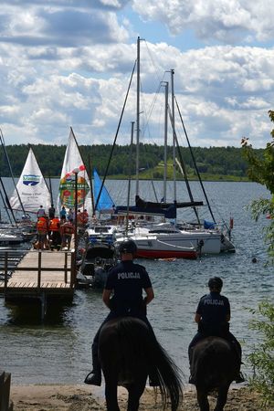 Piknik Plenerowy kręci mnie bezpieczeństwo nad wodą - Jezioro Tarnobrzeskie.