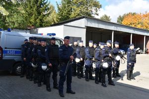 W Tarnobrzegu policjanci zabezpieczali mecz piłki nożnej o Puchar Polski