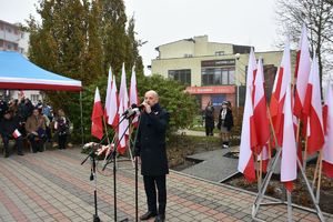 Narodowe Święto Niepodległości w Tarnobrzegu - Starosta Tarnobrzeski Paweł Bartoszek