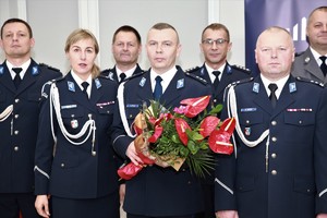 Nowy Zastępca Komendanta Miejskiego Policji w Tarnobrzegu kom. Grzegorz Boroń.