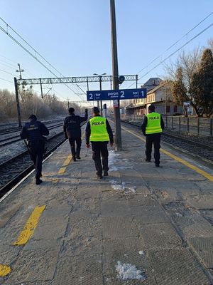 Działania &quot;Aktywna Tarcza&quot; - kontrola bezpieczeństwa na kolei