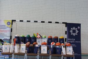 Powiatowy Turniej Bezpieczeństwa Ruchu Drogowego w Tarnobrzegu - uczestnicy szkół podstawowych z miasta Tarnobrzega oraz gmin Nowej Dęby, Gorzyc, Baranowa Sandomierskiego i Grębowa.