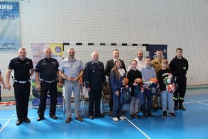 Powiatowy Turniej Bezpieczeństwa Ruchu Drogowego w Tarnobrzegu - laureaci szkół podstawowych z miasta Tarnobrzega oraz gmin Nowej Dęby, Gorzyc, Baranowa Sandomierskiego i Grębowa.