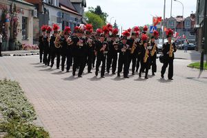 Orkiestra Dęta, podczas Święta Konstytucji 3 Maja - Plac Bartosza Głowackiego w Tarnobrzegu.