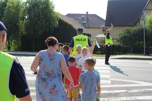 Policjanci rozpoczęli działania "Bezpieczna droga do szkoły"