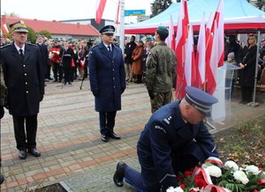 Policjanci wzięli udział w Narodowym Święcie Niepodległości.