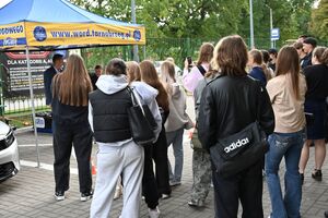 Policjanci podczas działań