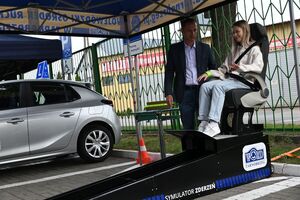 Policjanci podczas działań