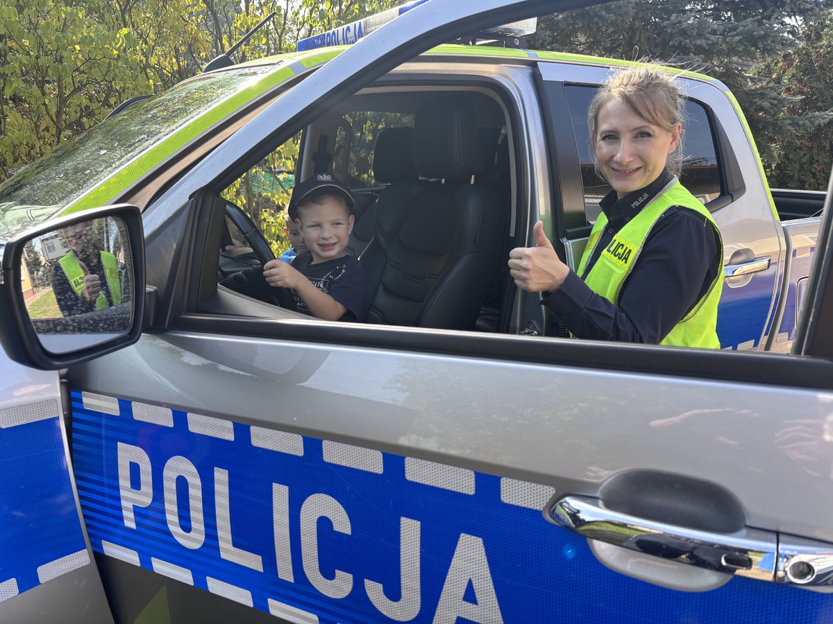 Spotkanie tarnobrzeskich policjantek z przedszkolakami